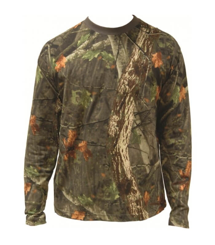 Tree Deep Camouflage T-Shirt Highlander langærmet jagt
