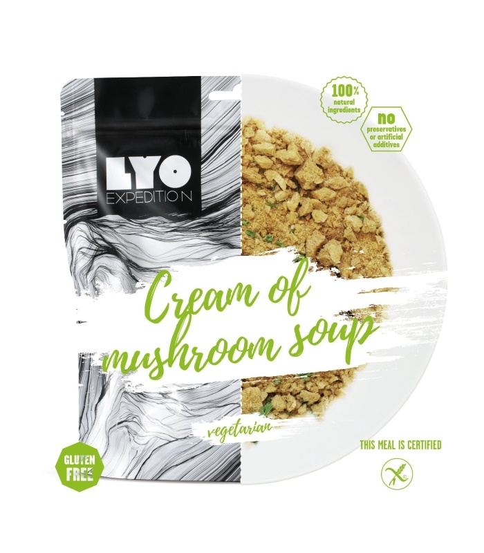 Cremet champignonsuppe: Cream of Mushroom soup