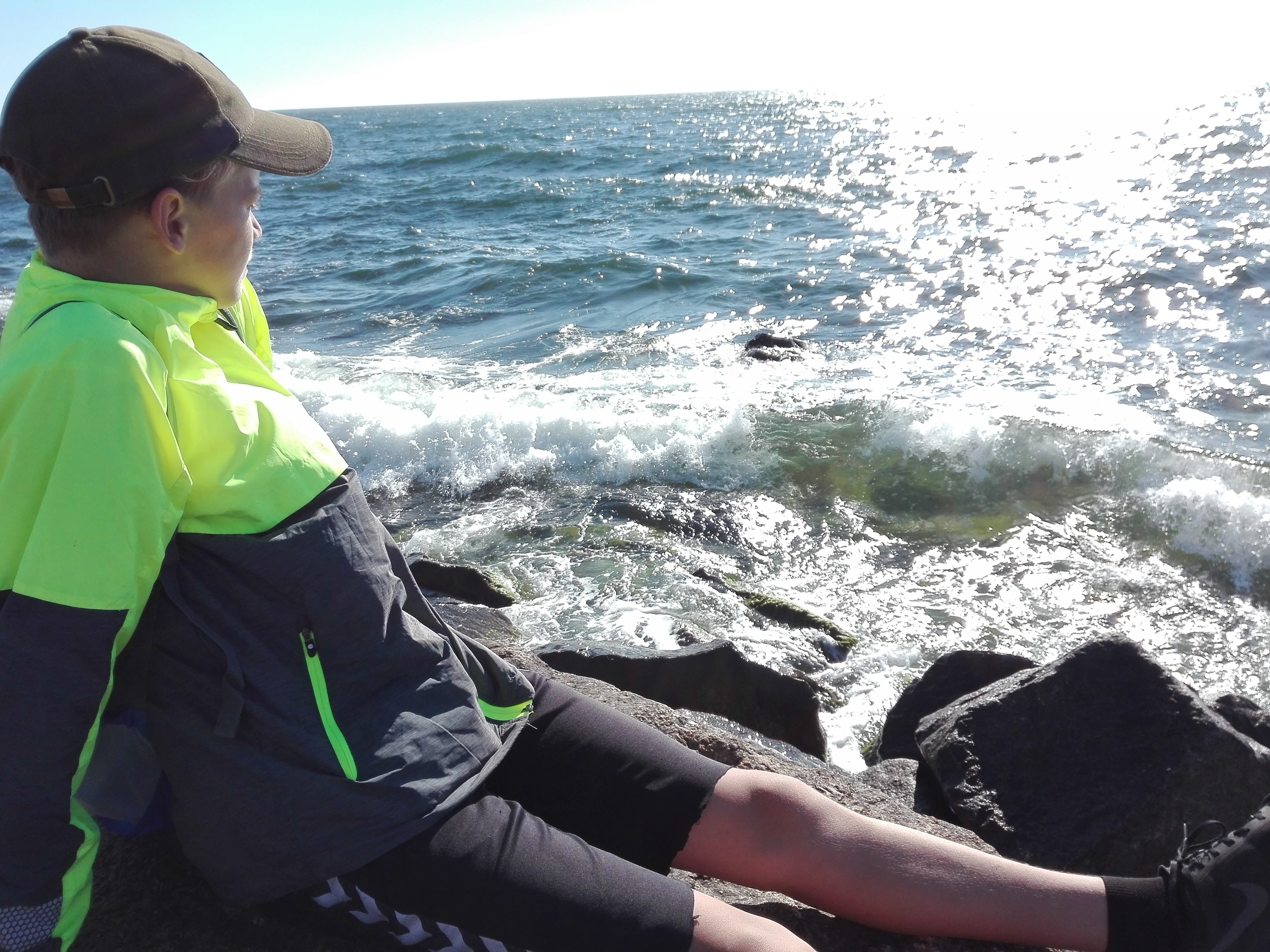 Bornholm rundt 3 Bornholm rundt - Mor og søn på tur